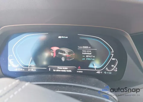 2023 BMW X5 Phev xDrive45E from USA, damaged, VIN 5UXTA6C02P9P65854